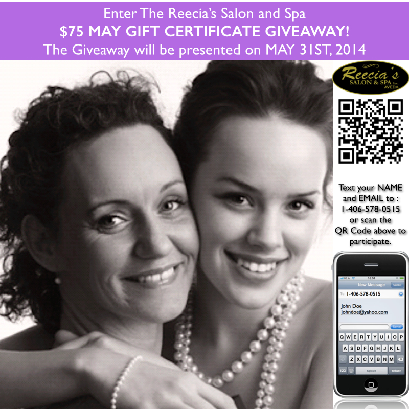 $75 GIFT CERTIFICATE May 2014 Square  .001