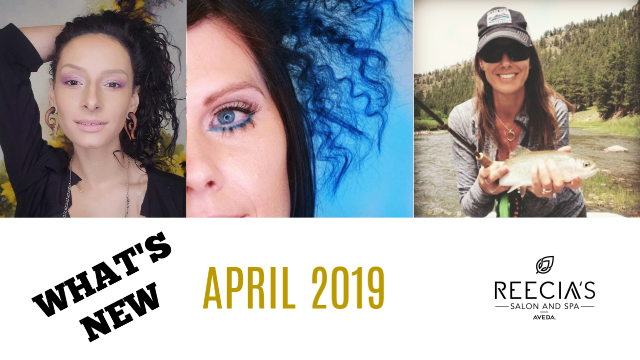 Our April 2019 Highlights: Show You Care Shampure, Aveda Water Month 2019 , Pure Privilege Vip Celebration, Before and Afters, Meet Our Team