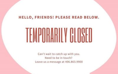 We are temporarily closed from March 22nd- May 1st | Curbside pickup on products available