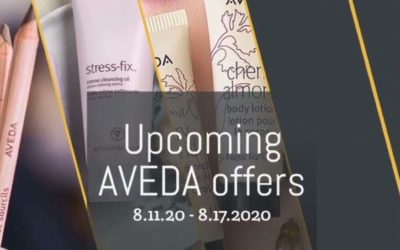 Reecia’s Salon – Upcoming ONLINE Aveda Offers and Savings – 8.11.20 – 8.17.20