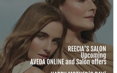 Reecia’s Salon – Upcoming ONLINE Aveda Offers and Savings – 04.28.21 – 05.10.21