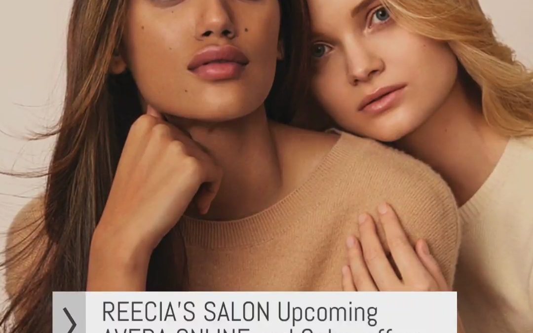 Reecia’s Salon – Upcoming ONLINE Aveda Offers and Savings – 08.19.21 – 08.31.21