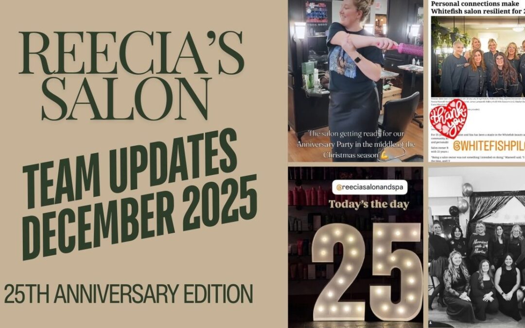 Reecia’s Salon & Spa Staff Blog: Holidays and 25th Anniversary Celebration